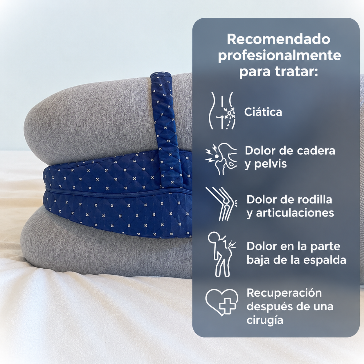 Almohada Alignia™| Duerme sin Dolor de Cadera y Espalda