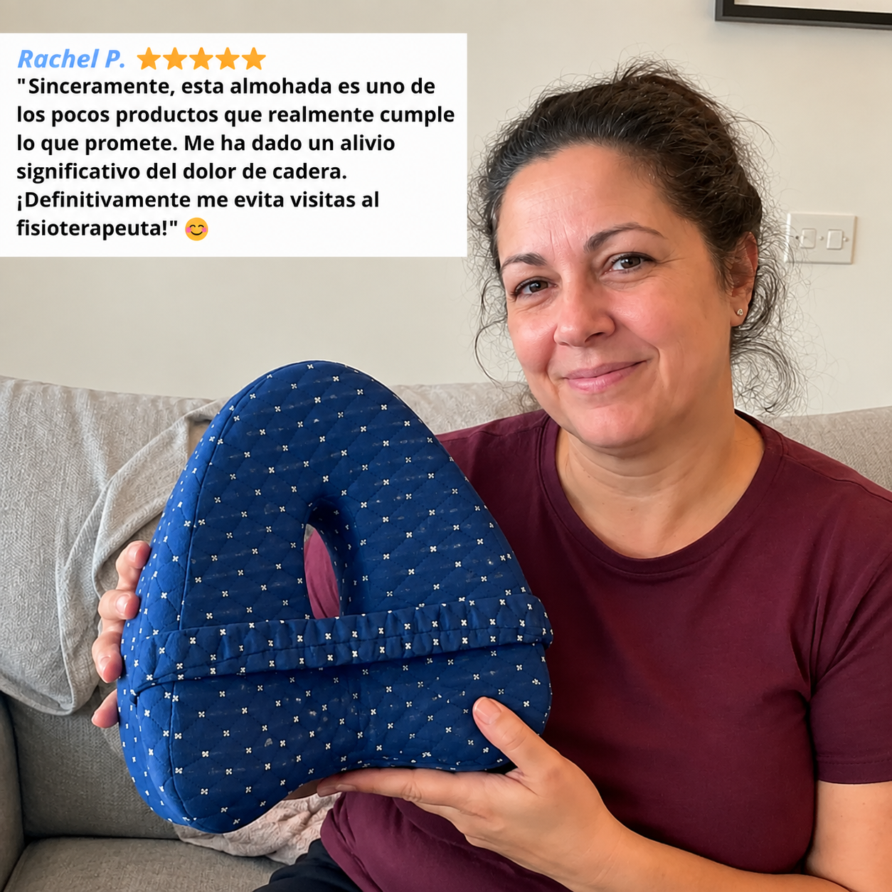 Almohada Alignia™| Duerme sin Dolor de Cadera y Espalda